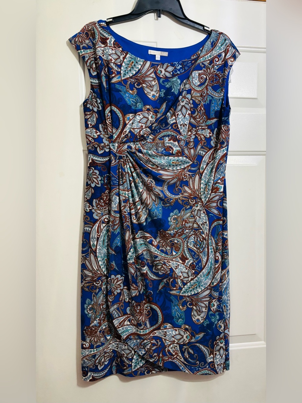Classy faux wrap dress